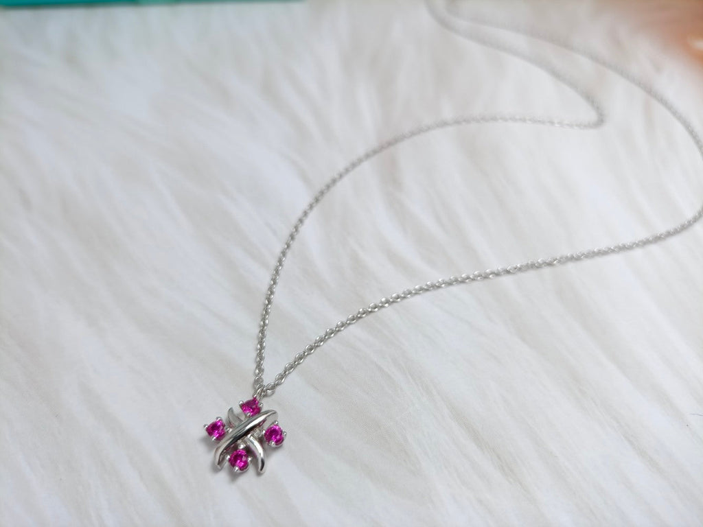 PINWHEEL NECKLACE DIAMOND