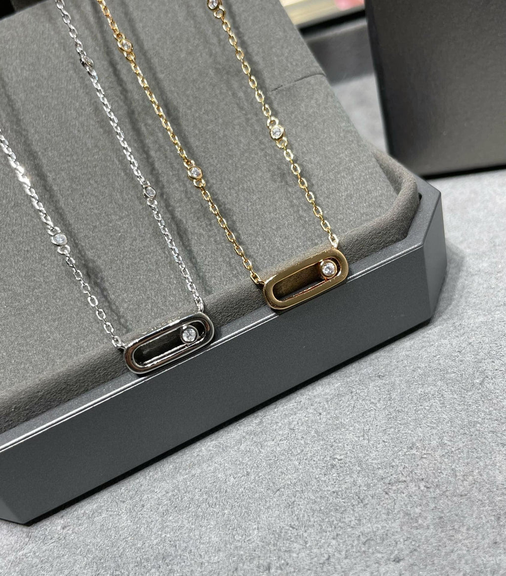 MOVE UNO DIAMOND NECKLACE