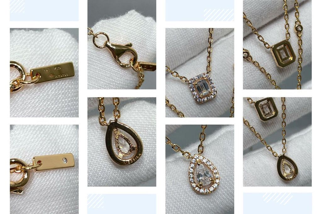 MY TWIN 2 ROW DIAMOND NECKLACE