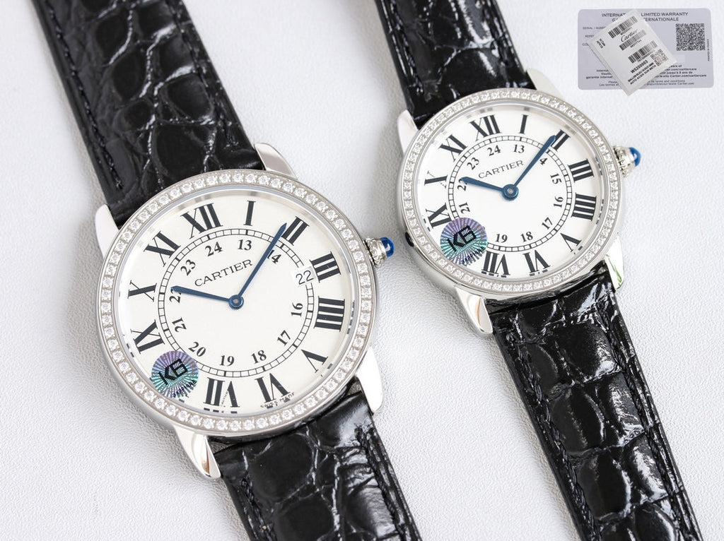 RONDE SOLO STEEL BLACK LEATHER