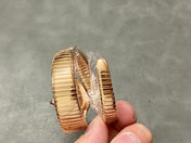 SERPENTI SPIGA PINK GOLD CERAMIC WHITE DIAL