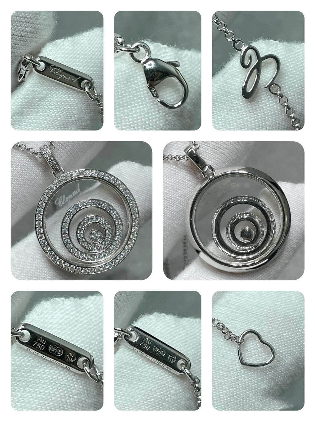 HAPPY SPIRIT DIAMOND PAVED NECKLACE