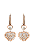 HAPPY HEART EARRINGS FULL DIAMOND