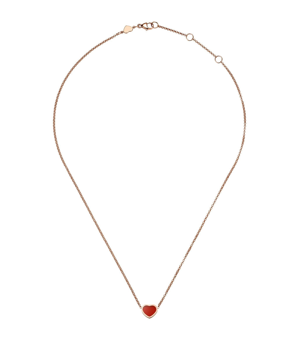 HEART PEDANT CARNELIAN NECKLACE