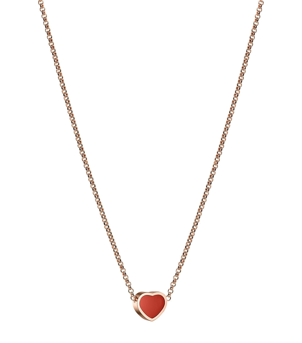 HEART PEDANT CARNELIAN NECKLACE