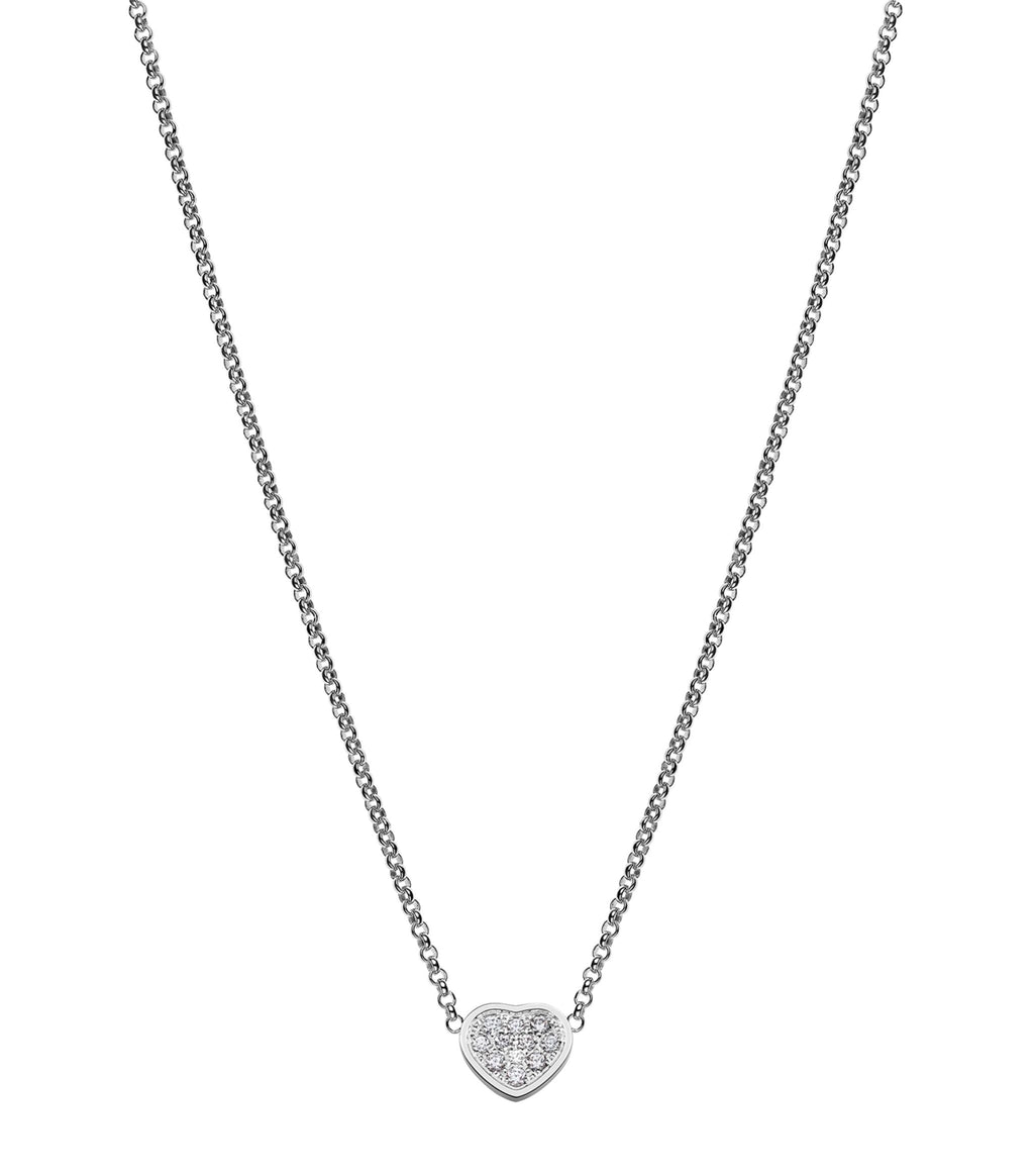 HEART PEDANT DIAMOND NECKLACE