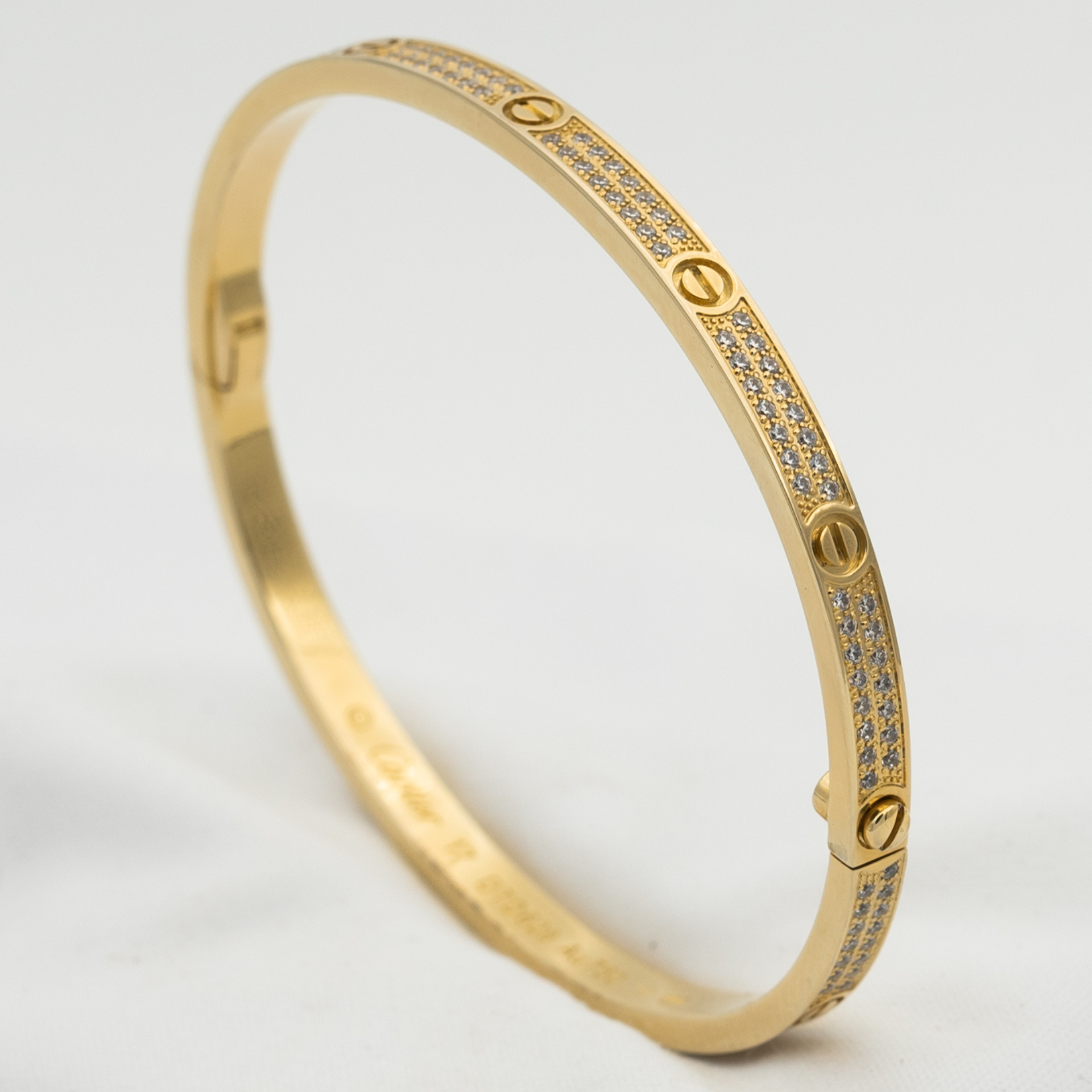 LOVE BRACELET 3.65MM DIAMONDS