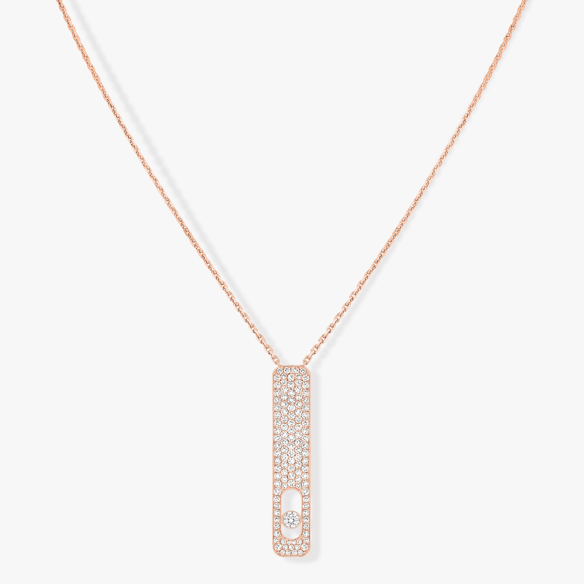 MY FIRST DIAMOND PAVED NECKLACE