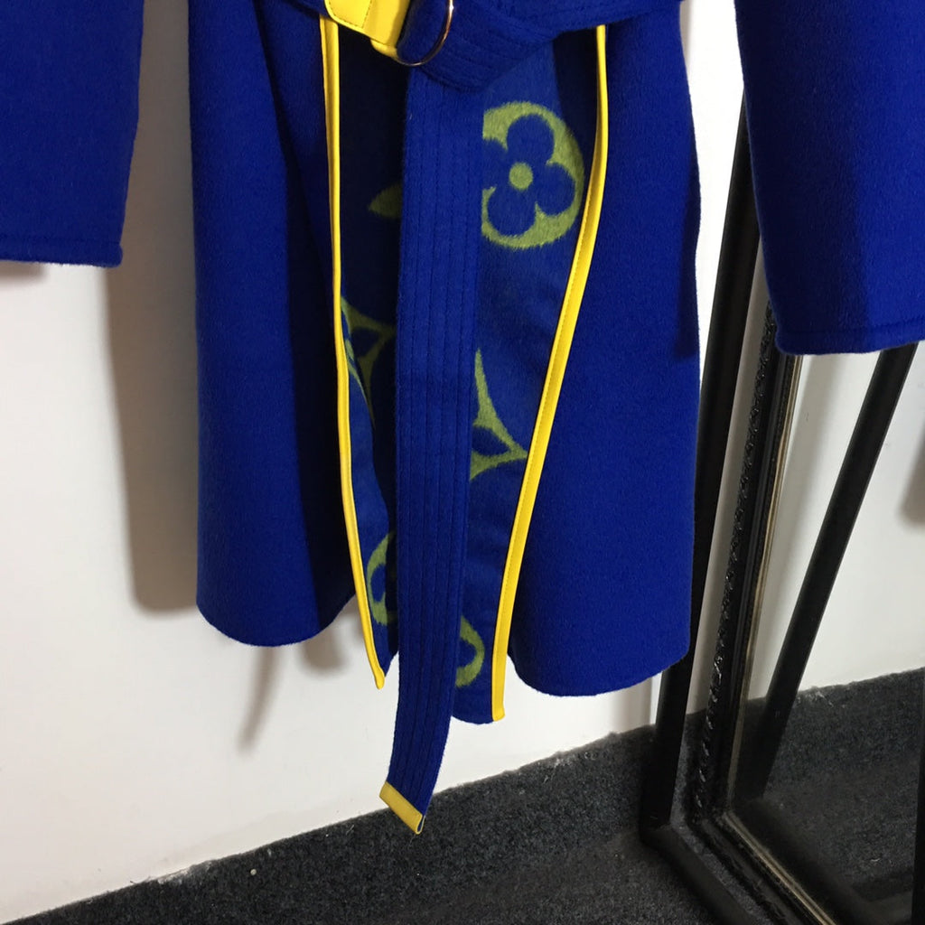 LV 25S BELTED WOOL COAT 0142