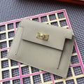 HM Kelly Pocket 13.5 Light Brown Epsom Ghw