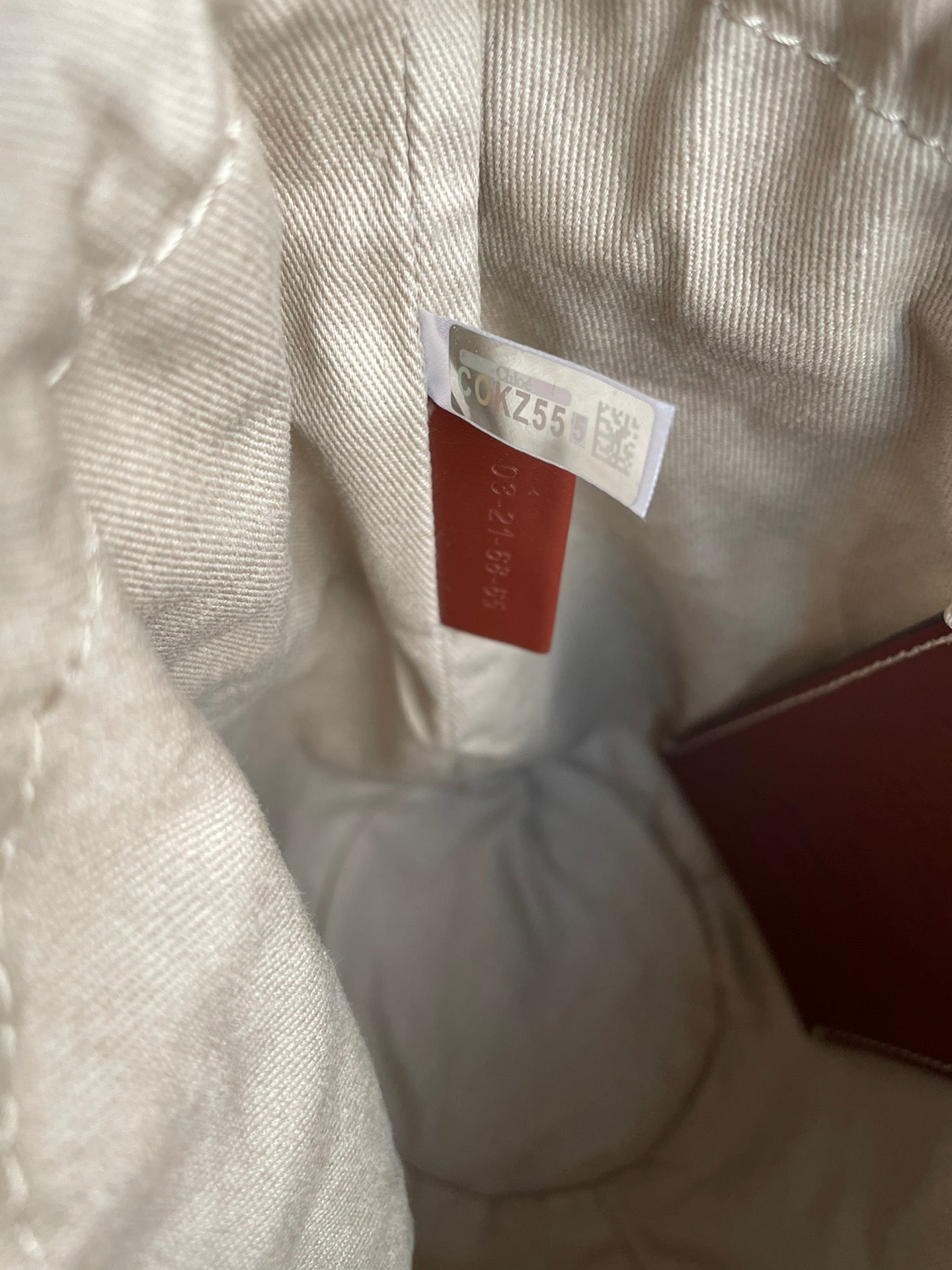 SMALL WOODY BASKET 17 IN NATURAL FIBERS BEIGE WEBBING DARK BROWN CALFSKIN