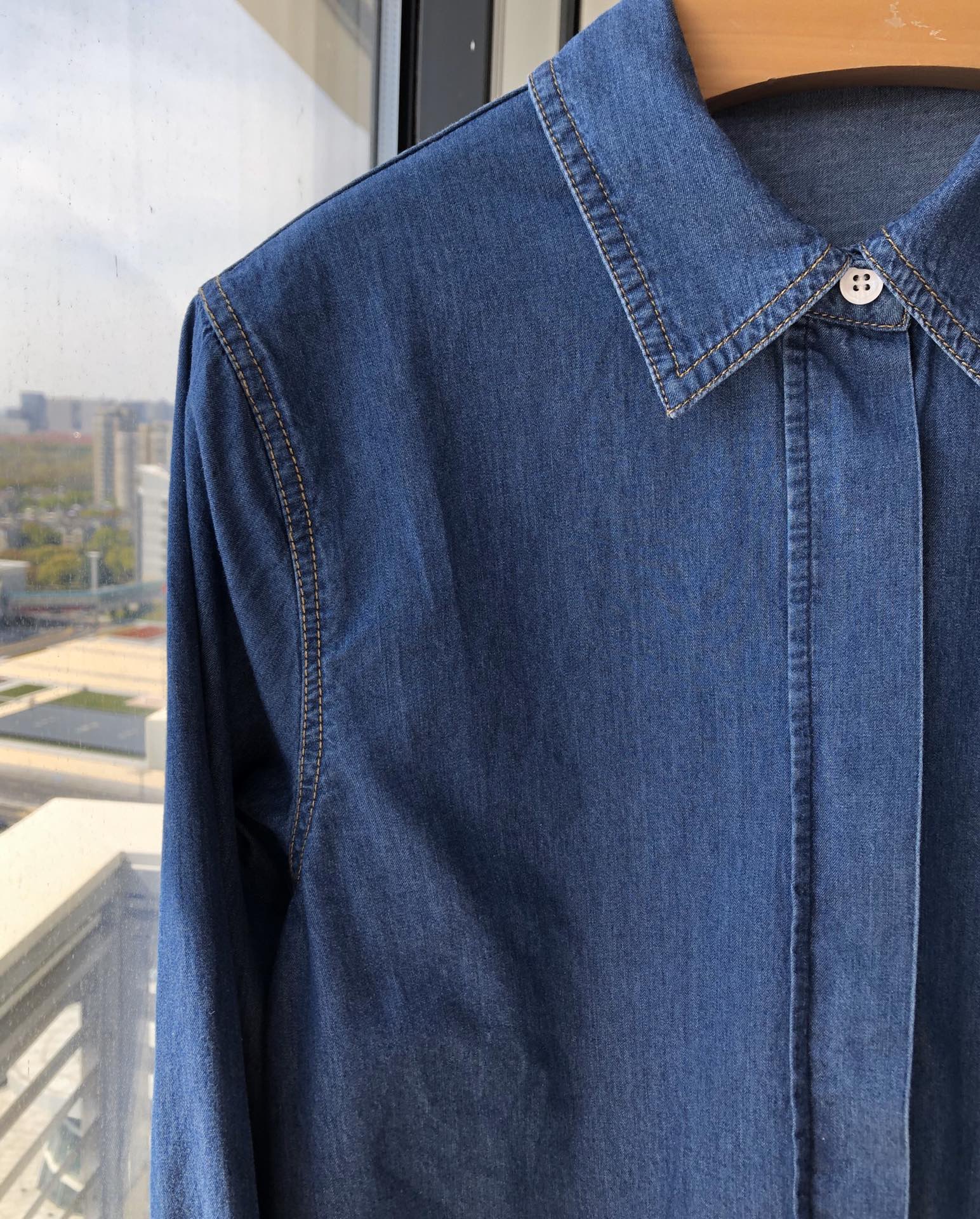 HERMES 25S DENIM SHIRT 201