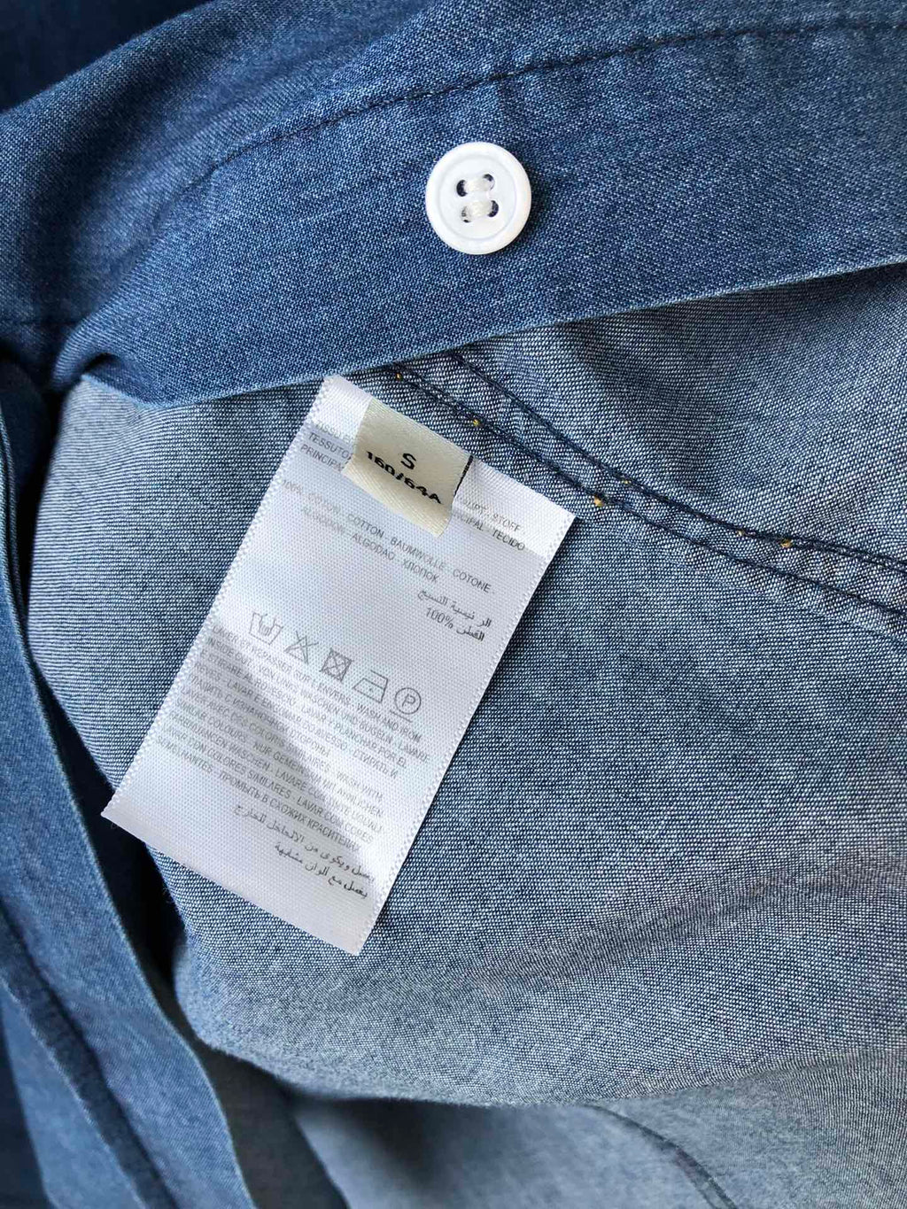 HERMES 25S DENIM SHIRT 201