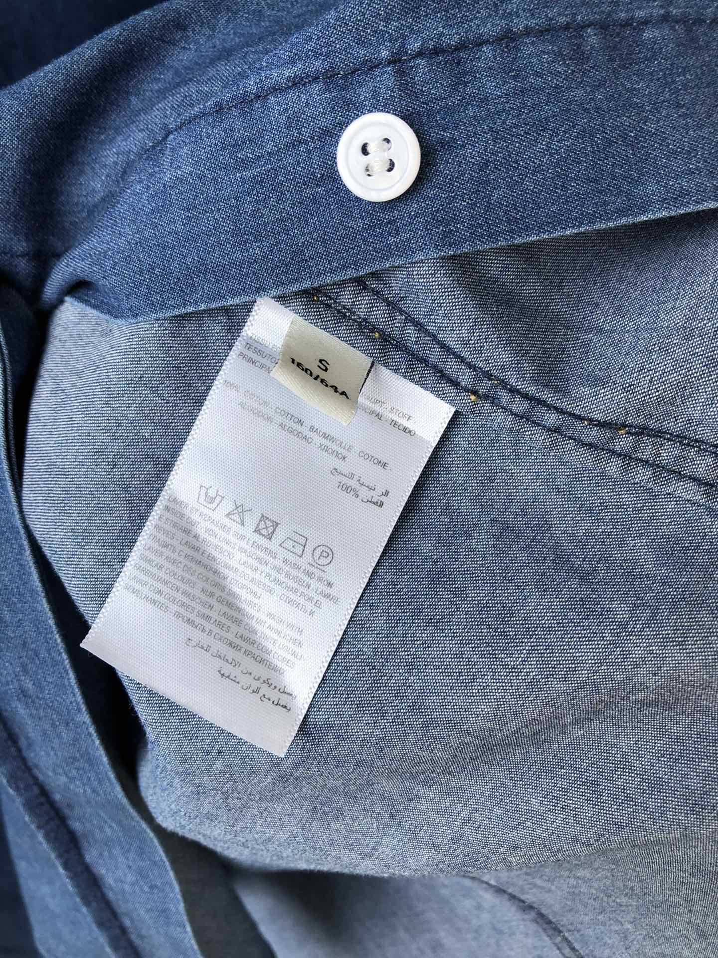 HERMES 25S DENIM SHIRT 201