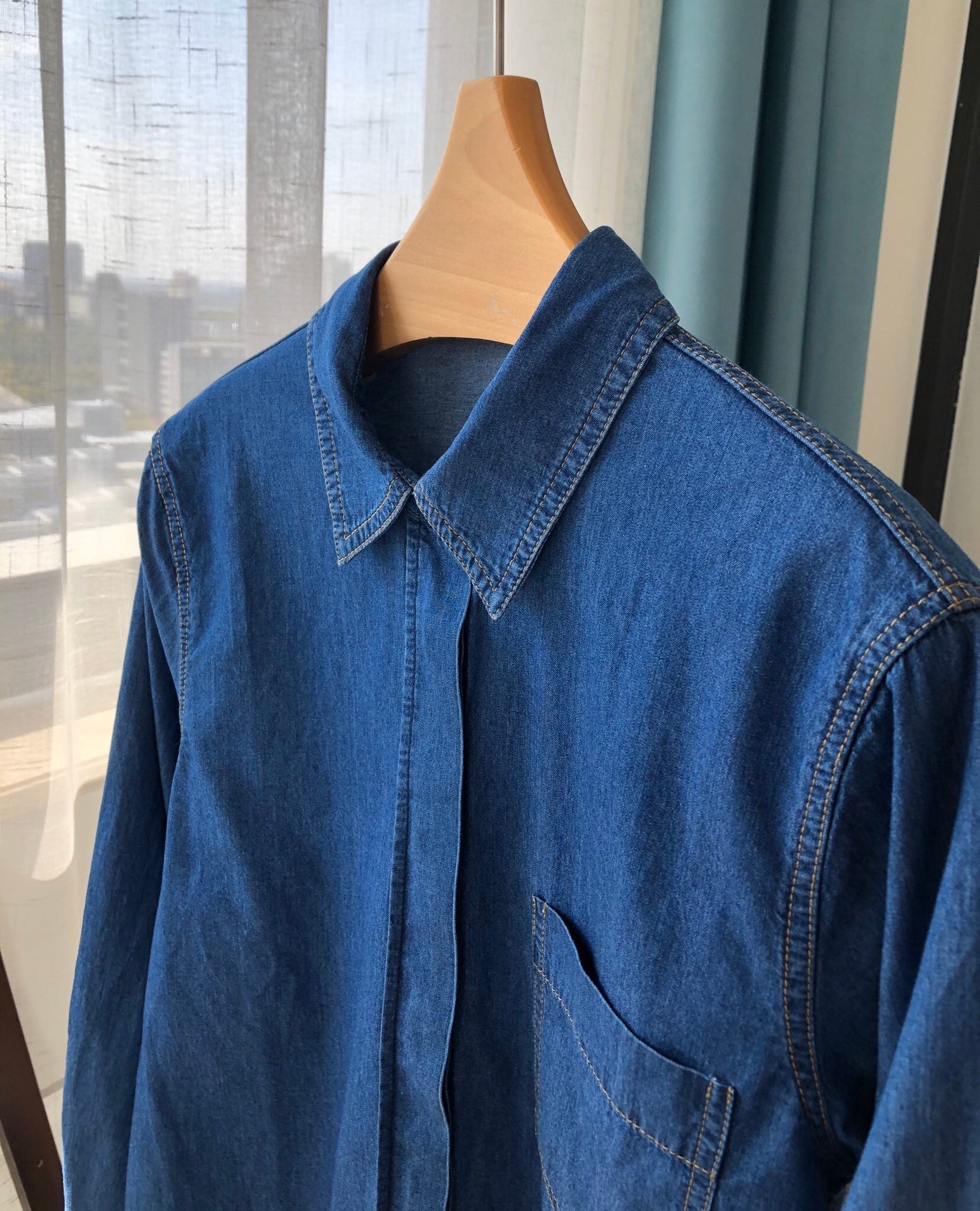 HERMES 25S DENIM SHIRT 201