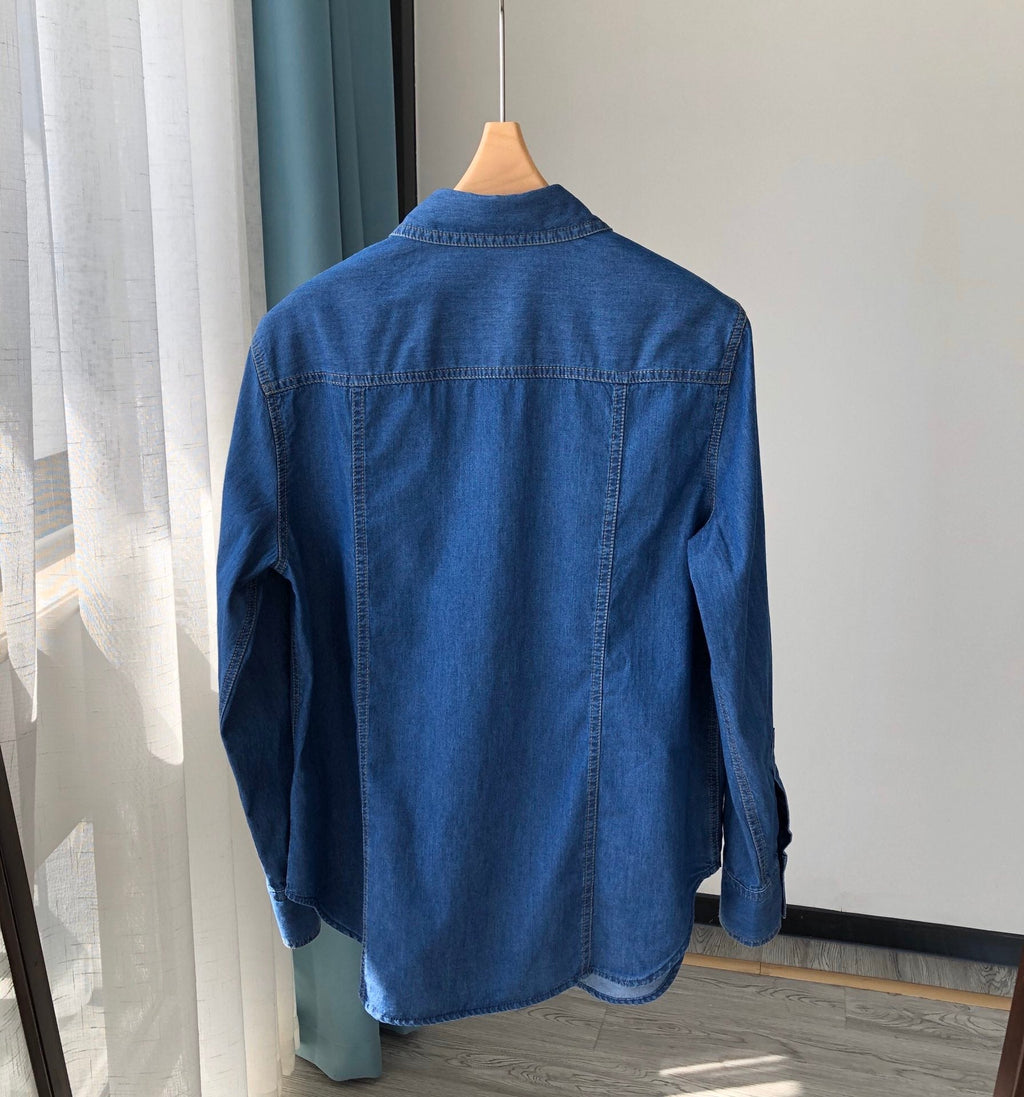 HERMES 25S DENIM SHIRT 201