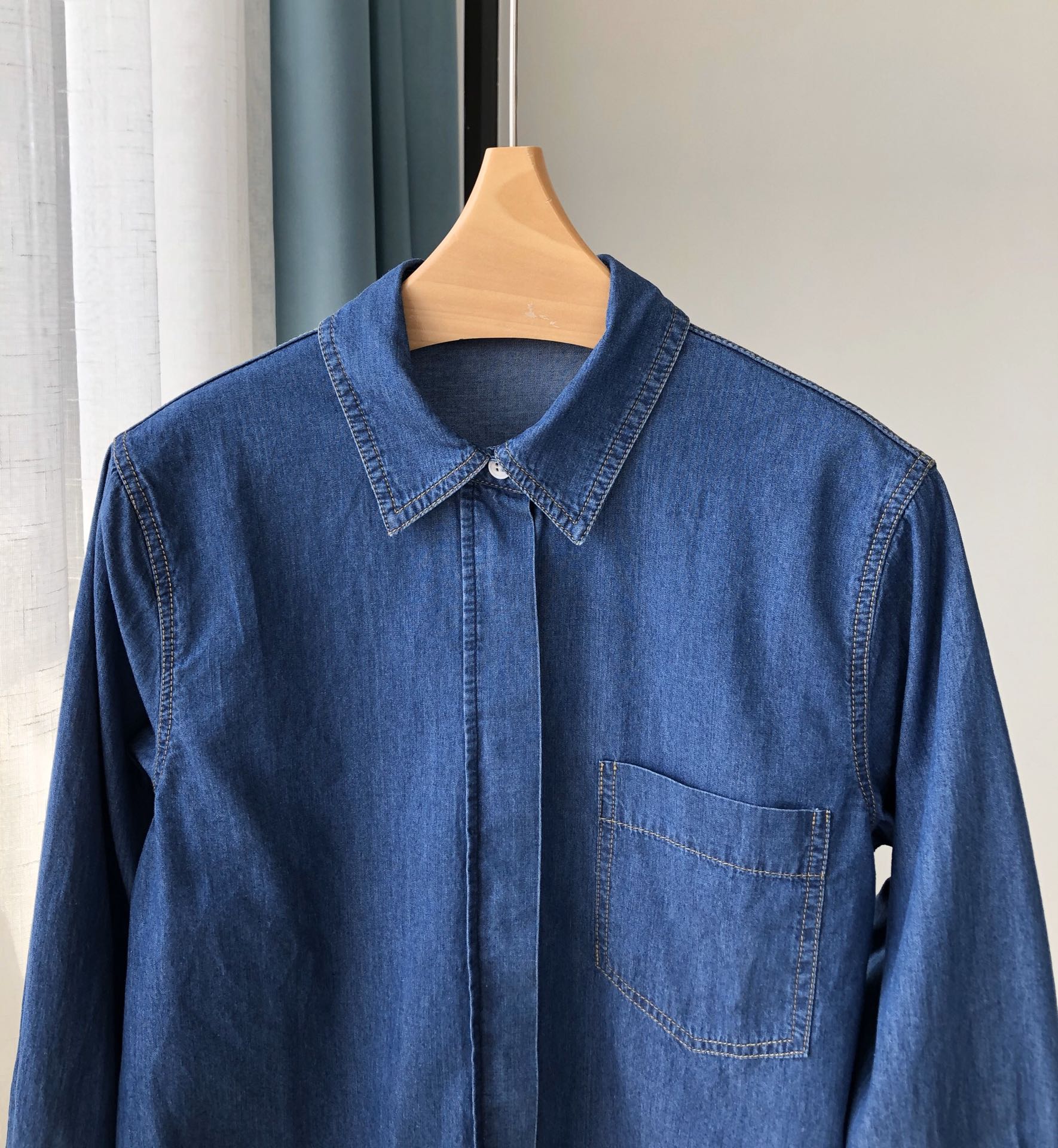 HERMES 25S DENIM SHIRT 201