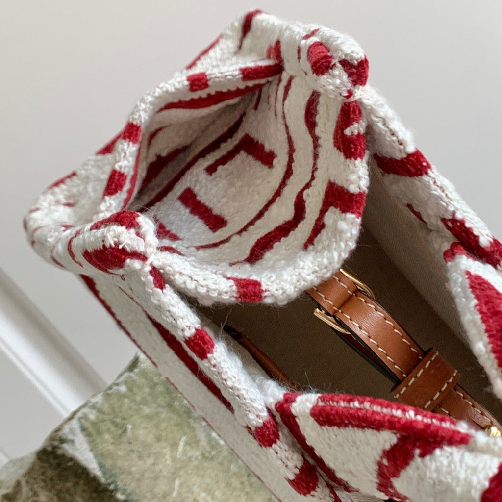 TRIOMPHE 29 FABRIC WHITE RED