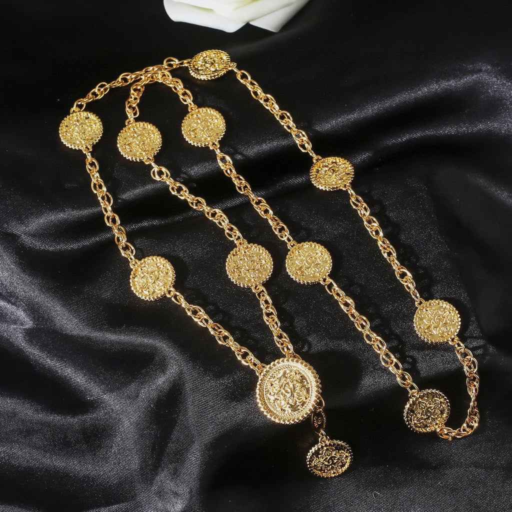 CHANEL 25S GOLD CHAIN BELT 610545