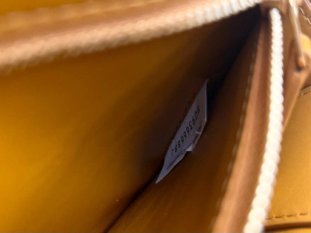 CASSETTE 28 IN SANDSTONE ORANGE SOFT LAMBSKIN