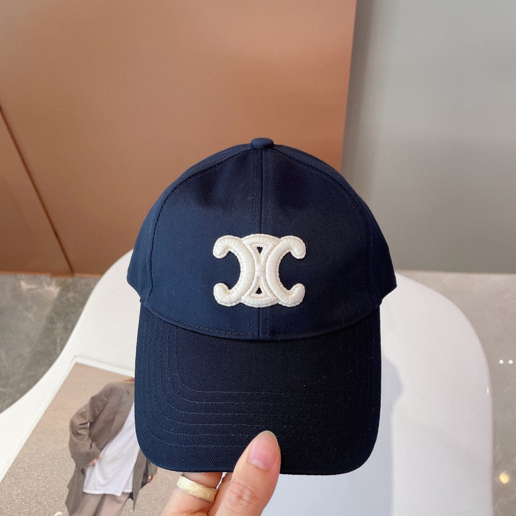 BASEBALL CAP IN DARK BLUE CANVAS