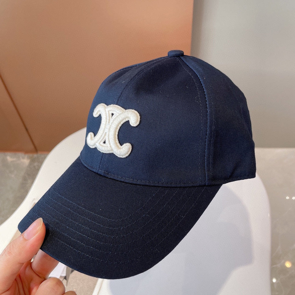 BASEBALL CAP IN DARK BLUE CANVAS