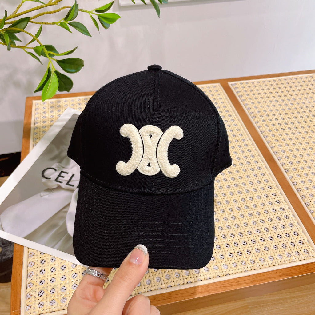 BASEBALL CAP MODEL 652274 IN BLACK FABRIC