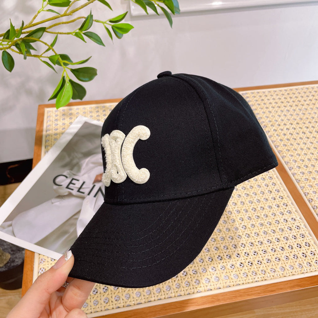 BASEBALL CAP MODEL 652274 IN BLACK FABRIC
