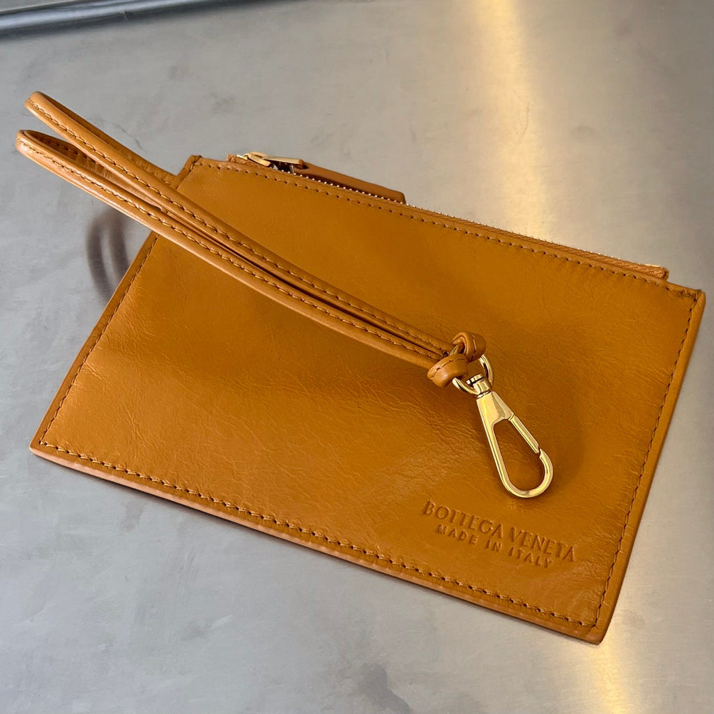 CANDY ARCO TOTE 20 IN RAW SIENNA SOFT LAMBSKIN