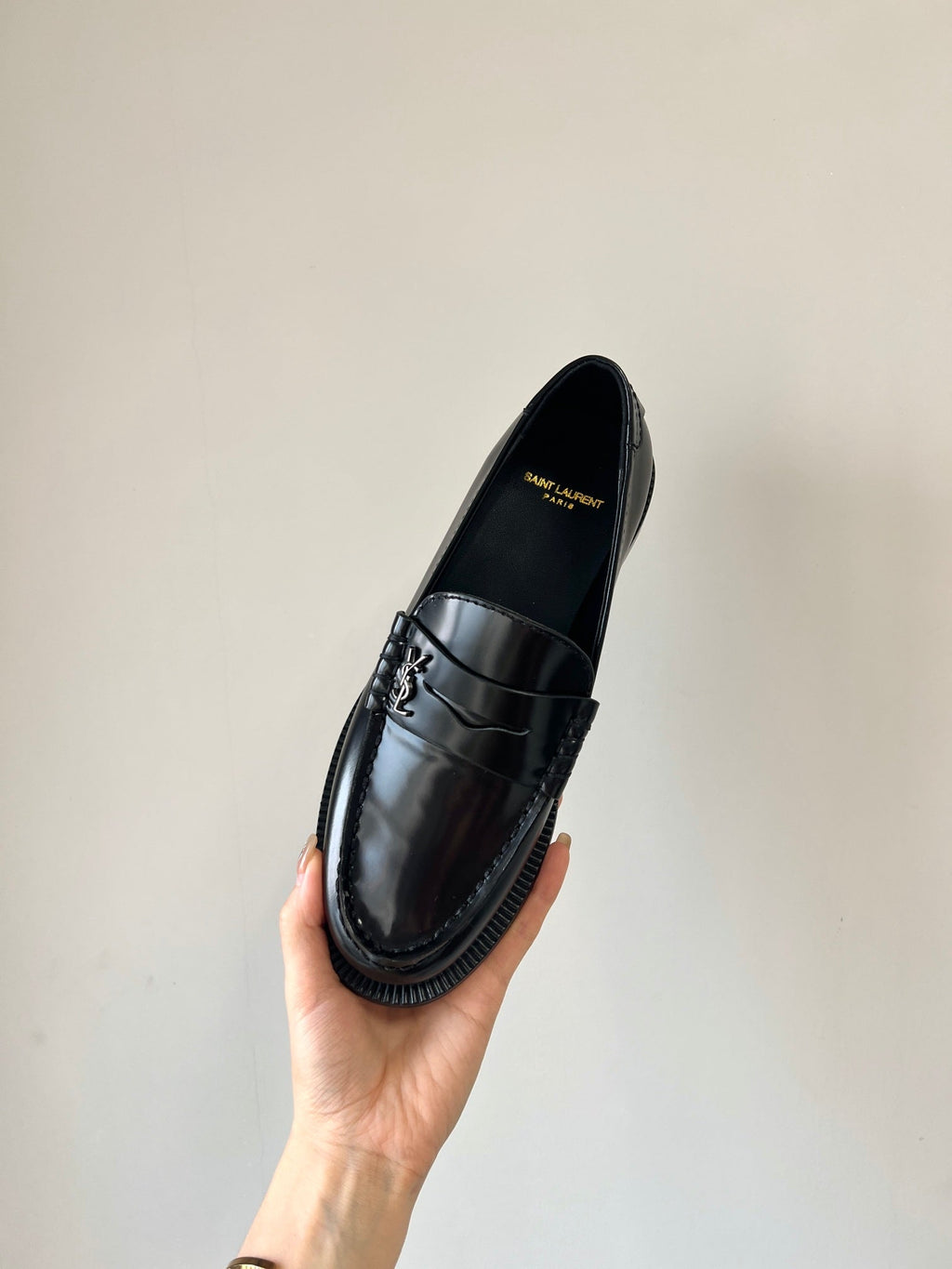 SL LE LOAFER BLACK CALFSKIN