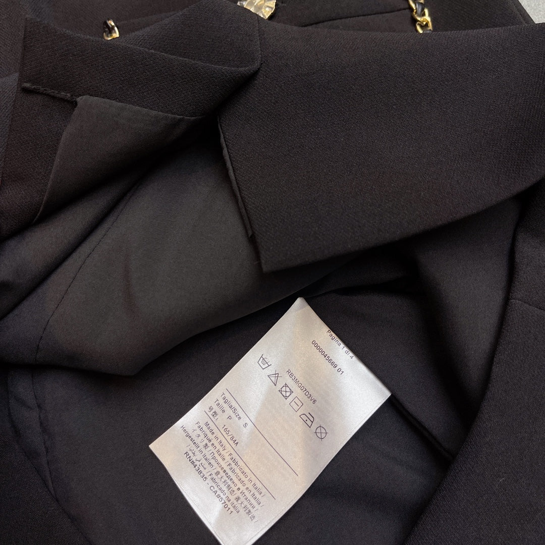 CHANEL 25S SHORT-SLEEVE LOOSE DRESS 502