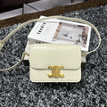 TRIOMPHE TEEN 18 WHITE COWHIDE LEATHER