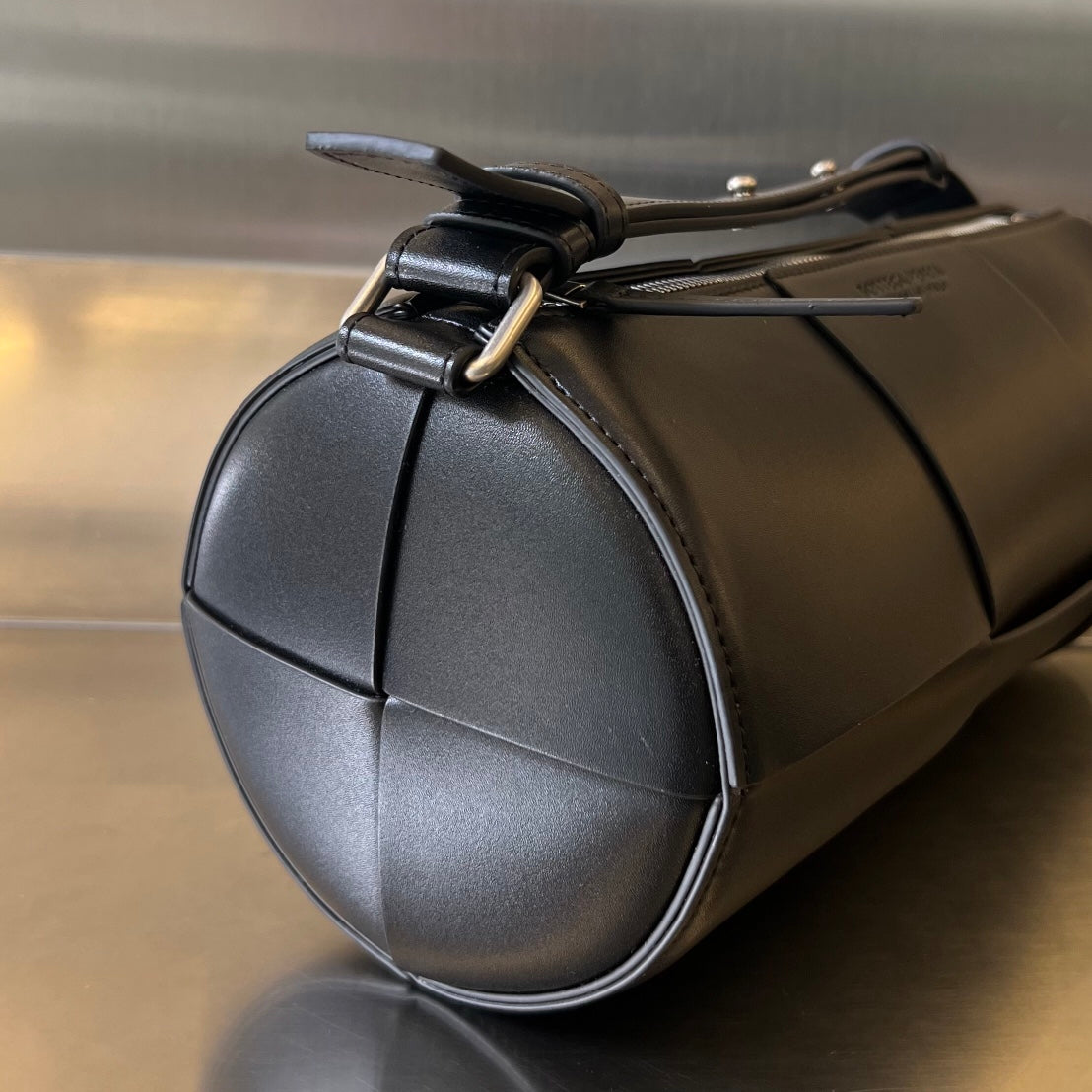 CYLINDER CASSETTE 30 IN BLACK CALFSKIN