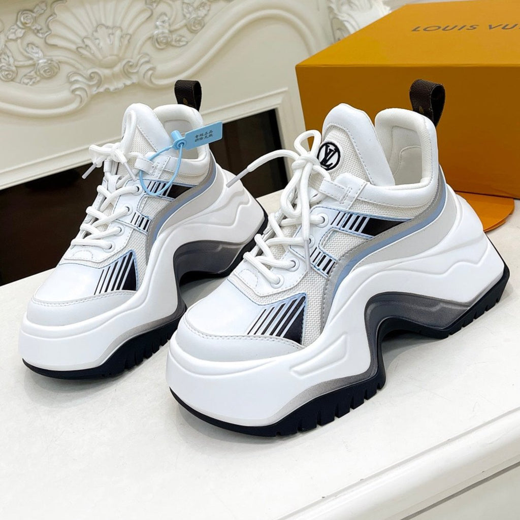 LV ARCHLIGHT 2.0 PLATFORM SNEAKER IN COLORFUL MIX OF MATERIALS 991810