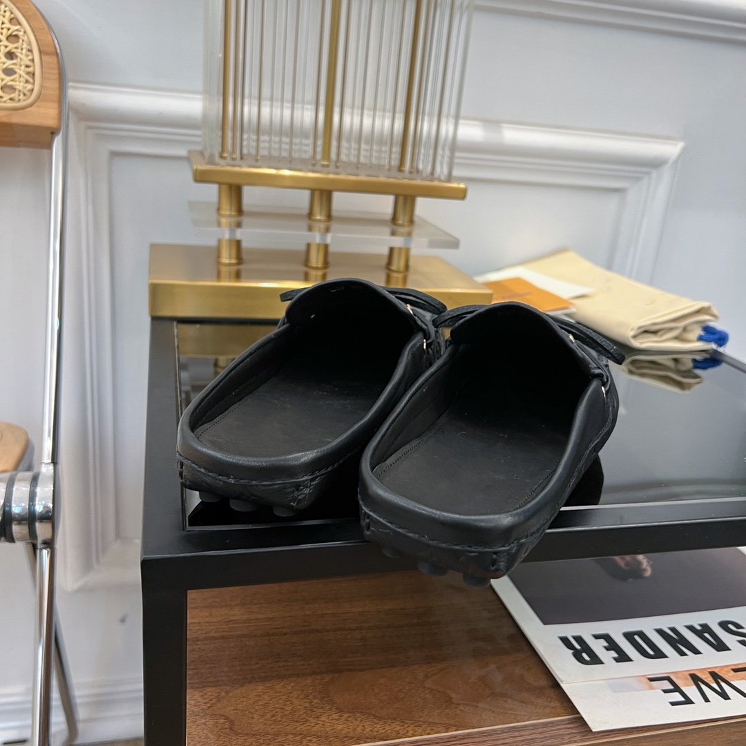 LV COSY FLAT LOGO STAMPING BLACK