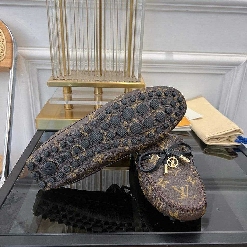 LV COSY FLAT CLASSIC MONOGRAM BROWN