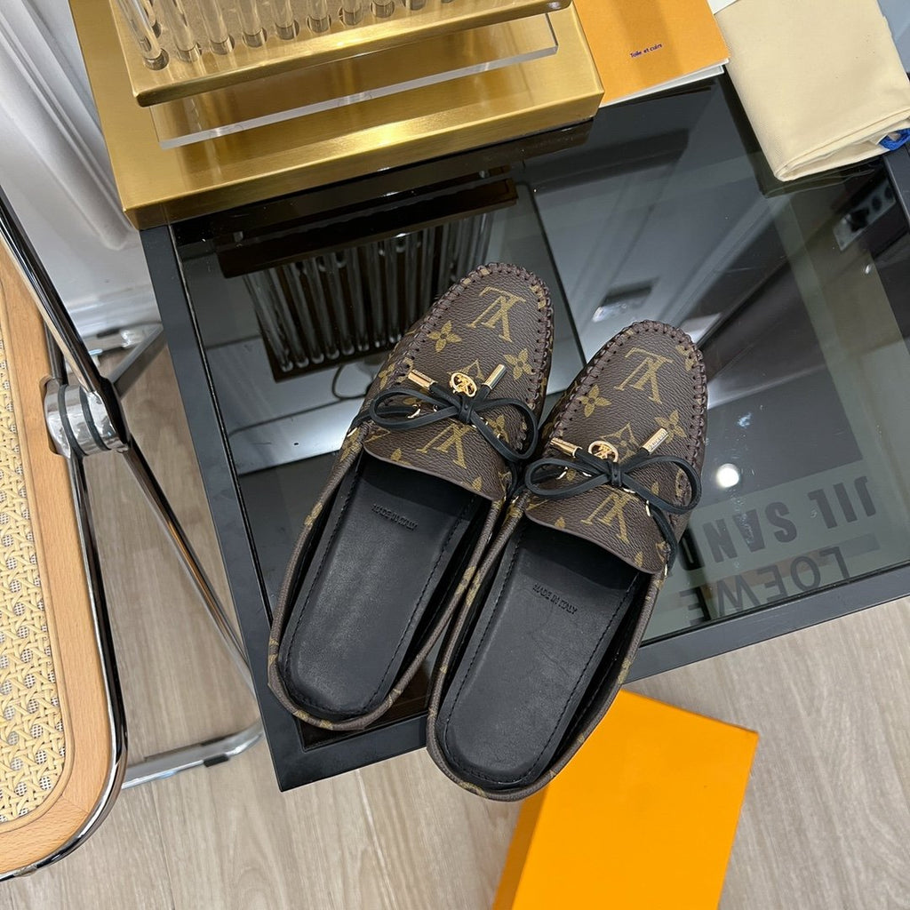 LV COSY FLAT CLASSIC MONOGRAM BROWN