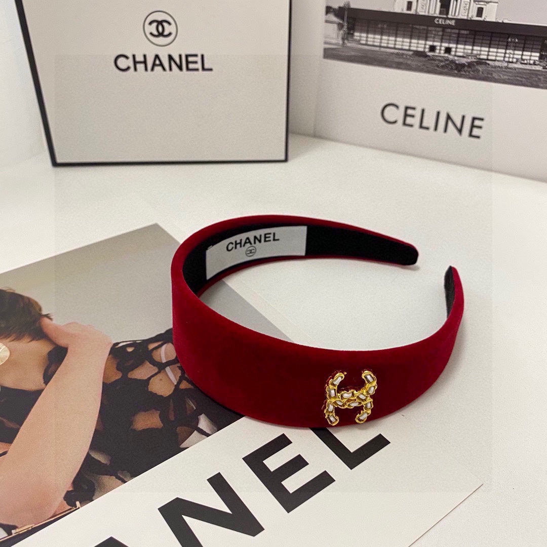 RUBY RED VELVET HAIRBAND 832222