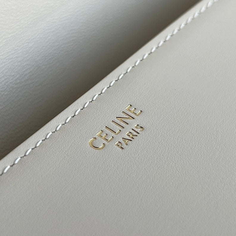 TRIOMPHE 20 WHITE CREAM CALFSKIN