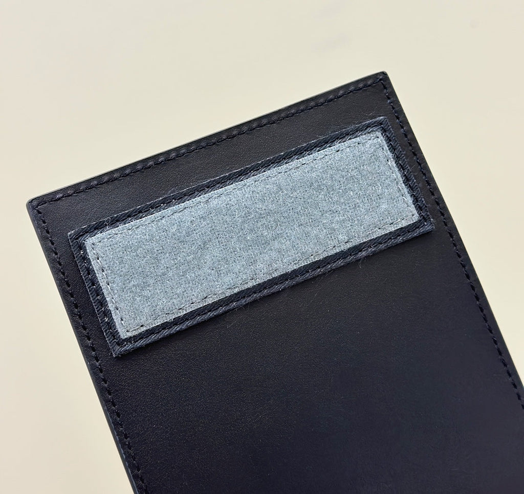 FENDI STRIKE 41 MEDIUM FF MIDNIGHT BLUE JACQUARD FABRIC BACKPACK