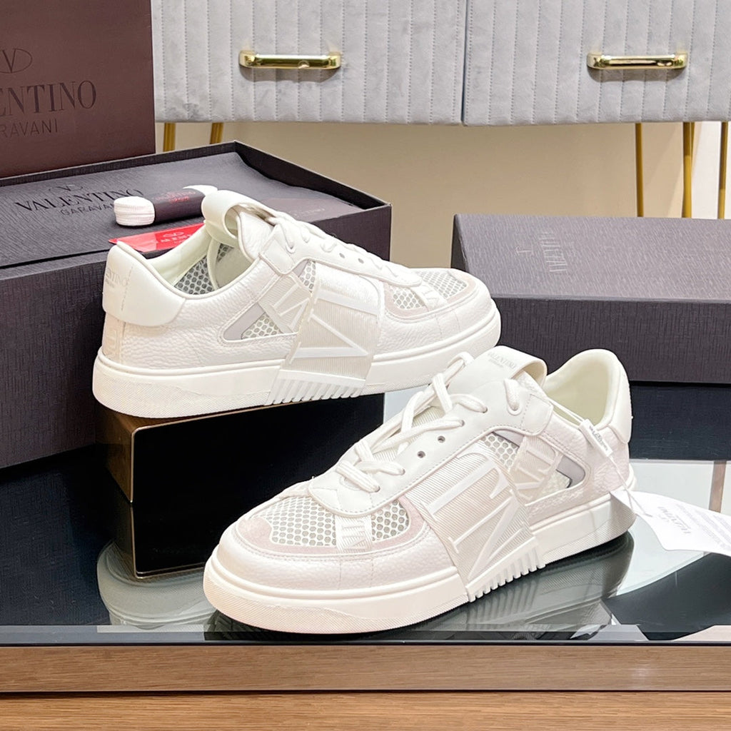 VALENTINO 25S GARAVANI VL7N SNEAKERS IN WHITE LAMBSKIN