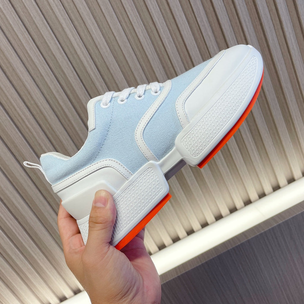 GIGA SNEAKER BLUE PASTEL MIX WHITE CALFSKIN