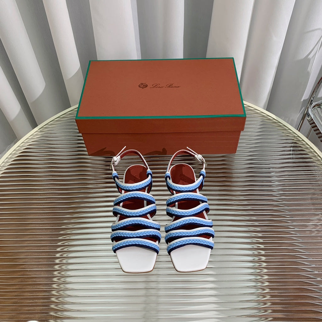 LP SPRIGHTLY CHARMS SANDAL SKY CALFSKIN