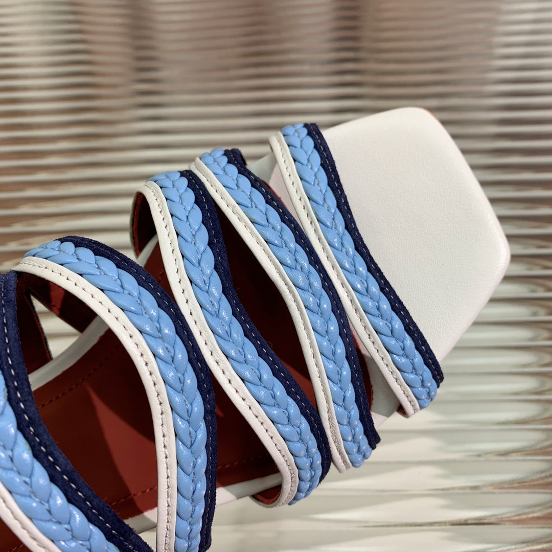 LP SPRIGHTLY CHARMS SANDAL SKY CALFSKIN