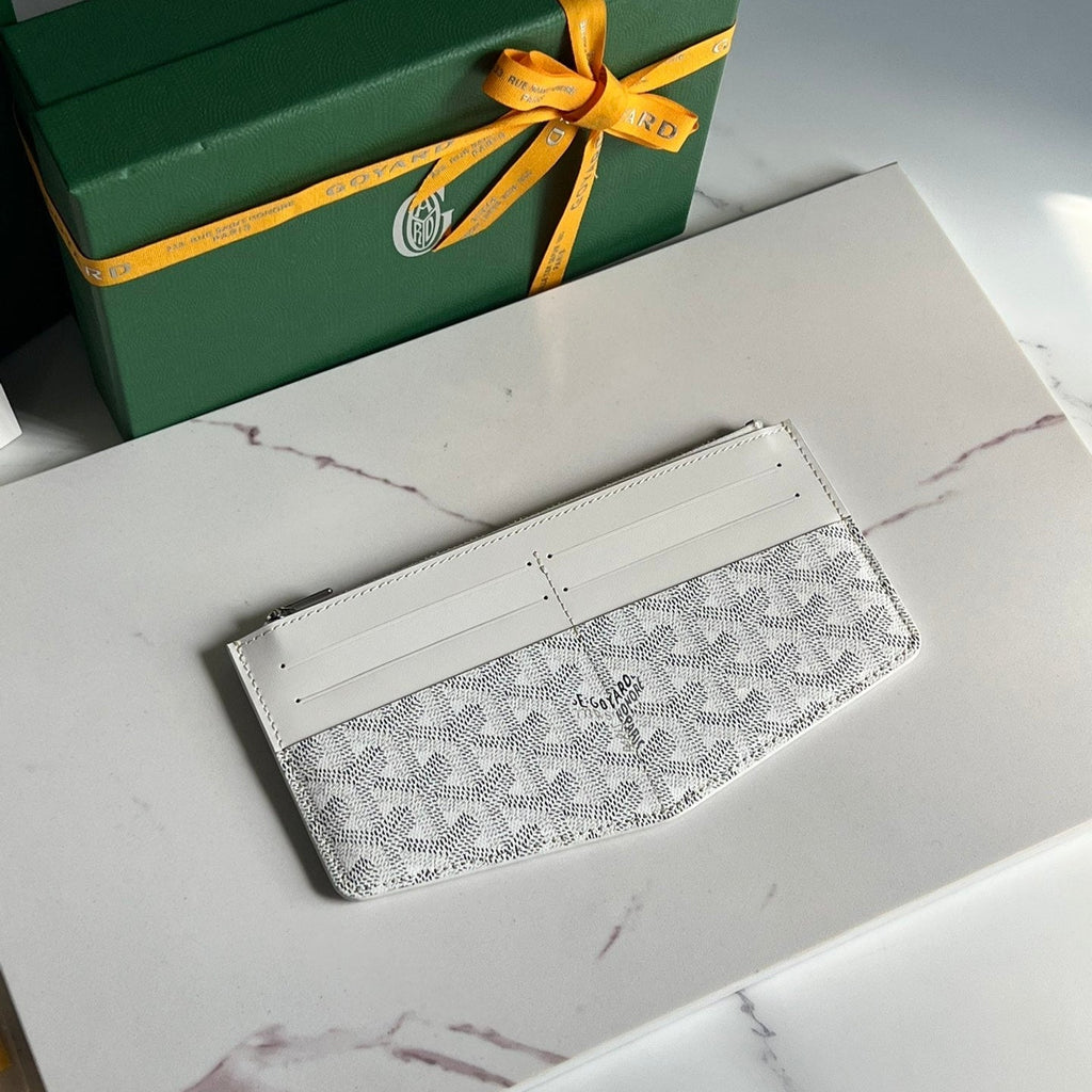 INSERT LOUISE 21 IN WHITE GOYARDINE CANVAS