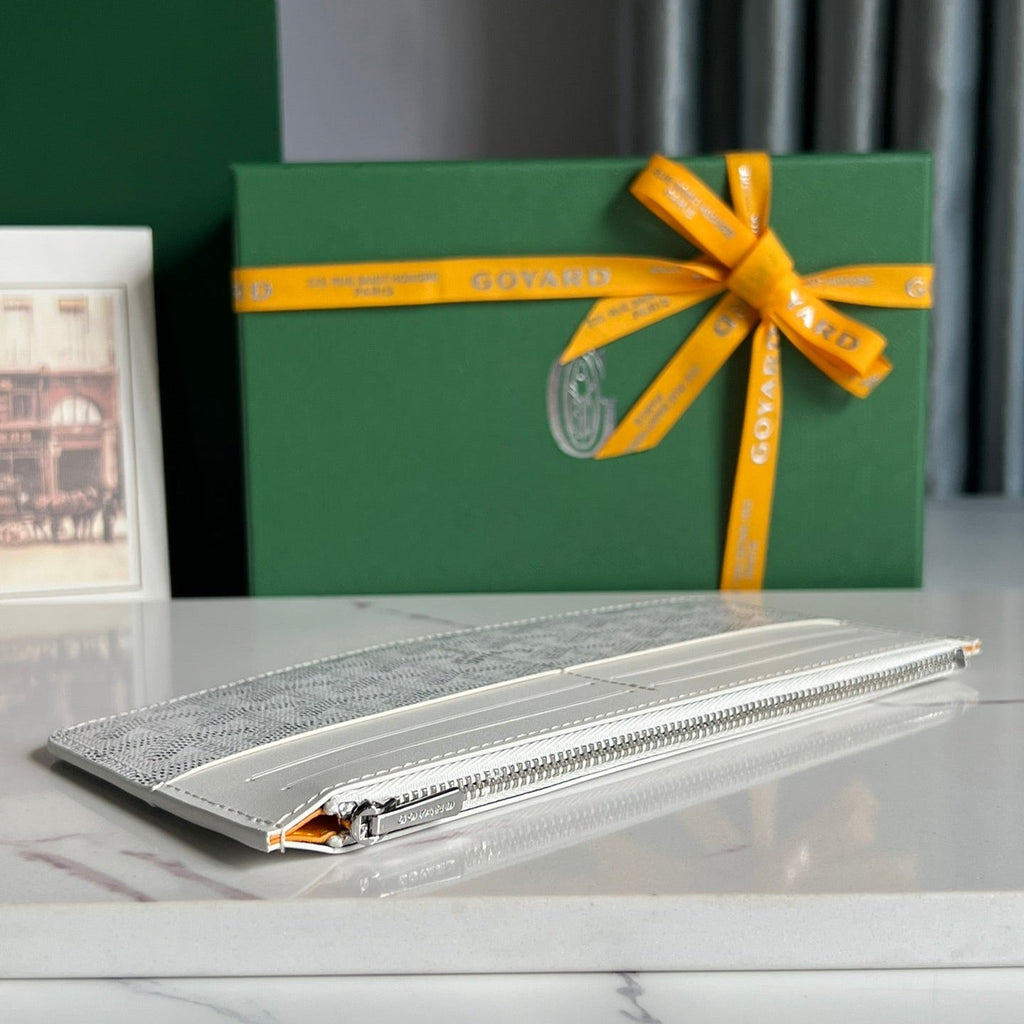 INSERT LOUISE 21 IN WHITE GOYARDINE CANVAS