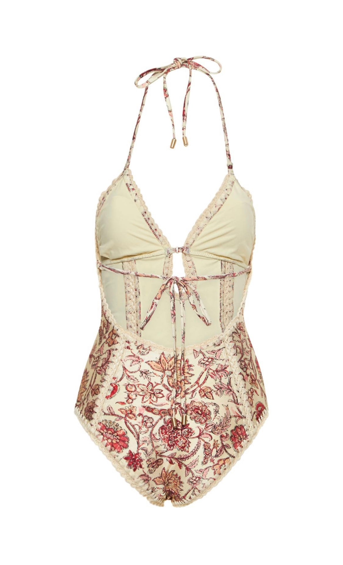 ZIMMERMANN BIKINI WITH PLUNGING NECKLINE 270503