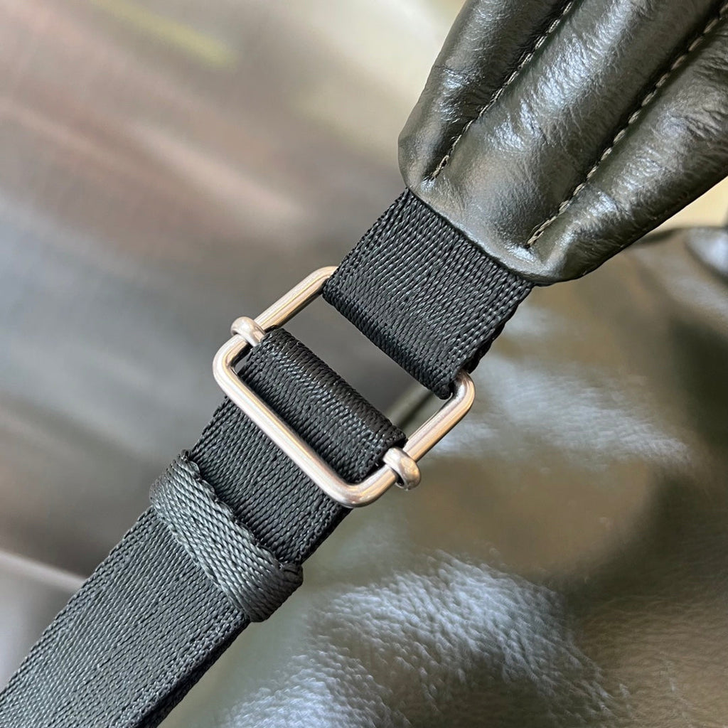 MEDIUM ARCHETYPE 46 DARK GREEN LAMBSKIN BACKPACK