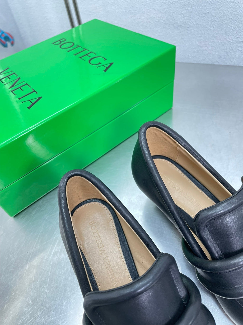 HIGH PUMP 35 MM IN BLACK CALFSKIN