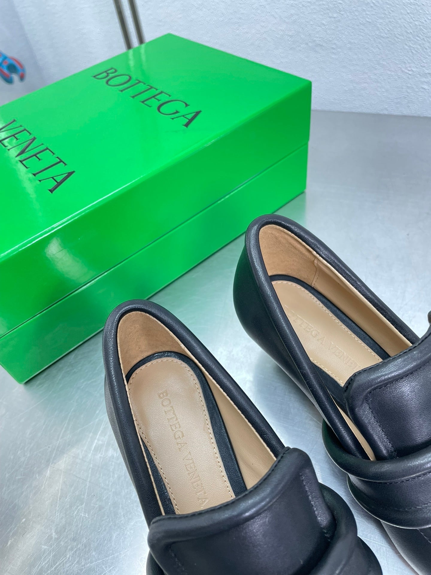 HIGH PUMP 35 MM IN BLACK CALFSKIN